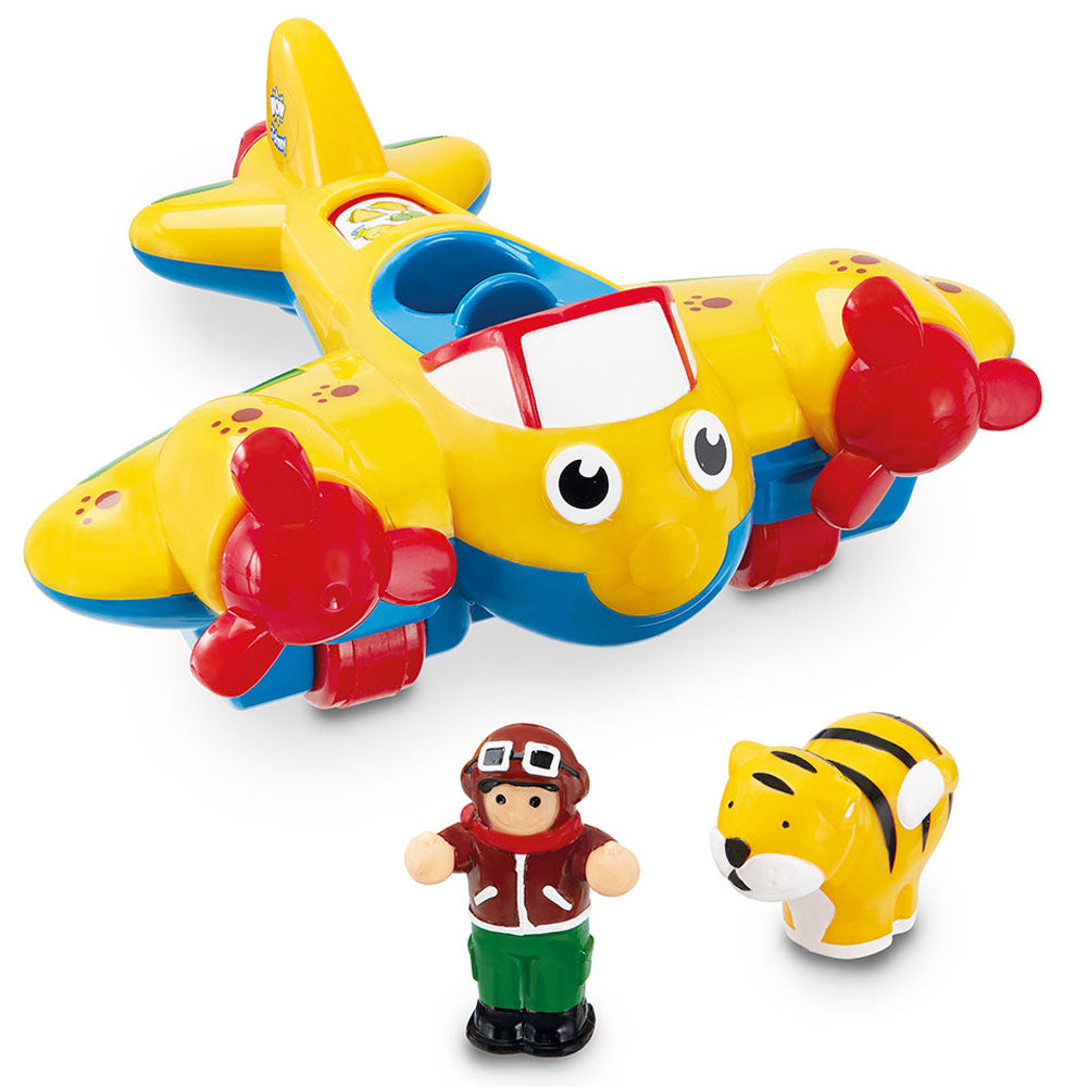 WOW Johnny Jungle Plane (3 Piece Play Set) Ages 1+