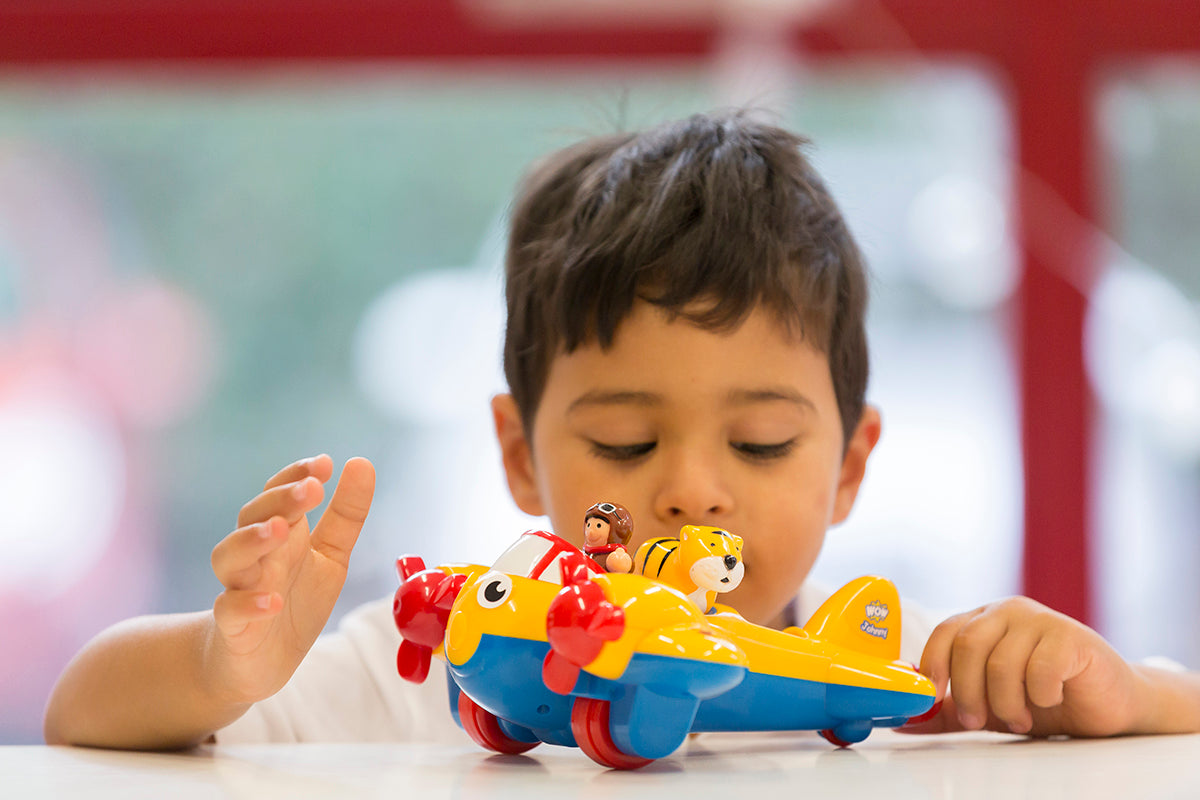 WOW Johnny Jungle Plane (3 Piece Play Set) Ages 1+