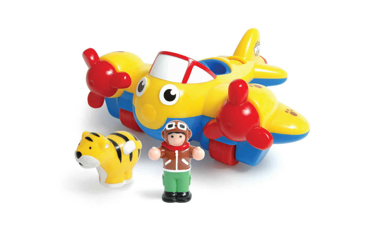 WOW Johnny Jungle Plane (3 Piece Play Set) Ages 1+