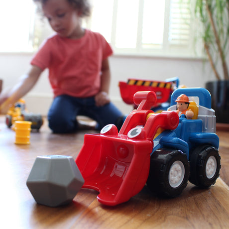 WOW Lift-it Luke - Construction Vehicle (3 Piece Set) Ages 1+