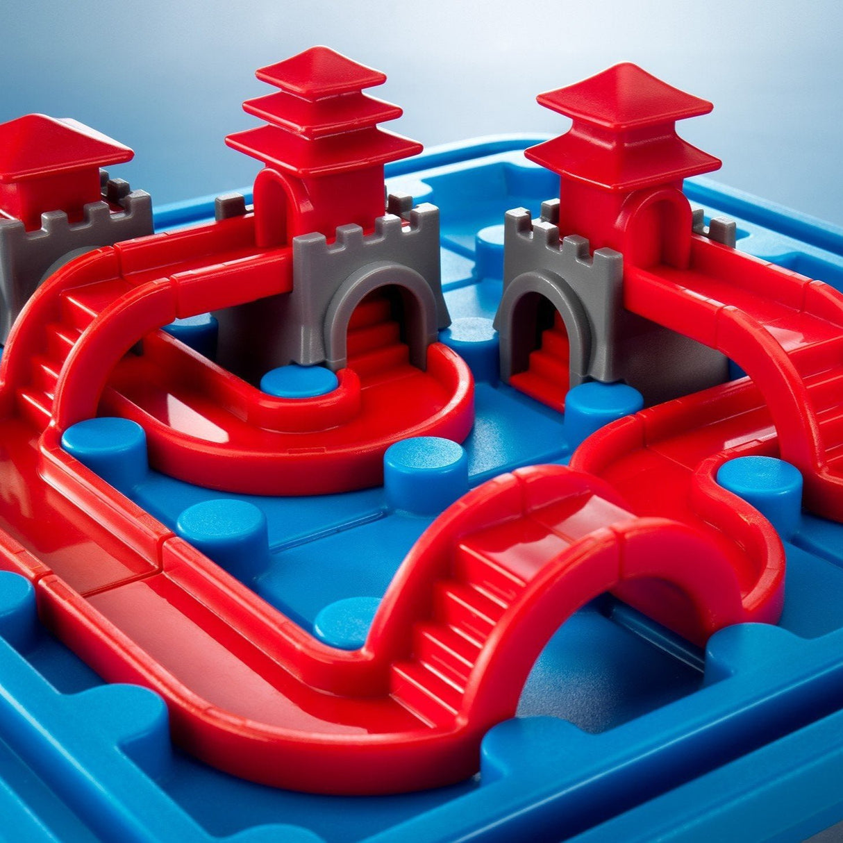 Temple Connection Path Building Puzzle Game for Ages 7+