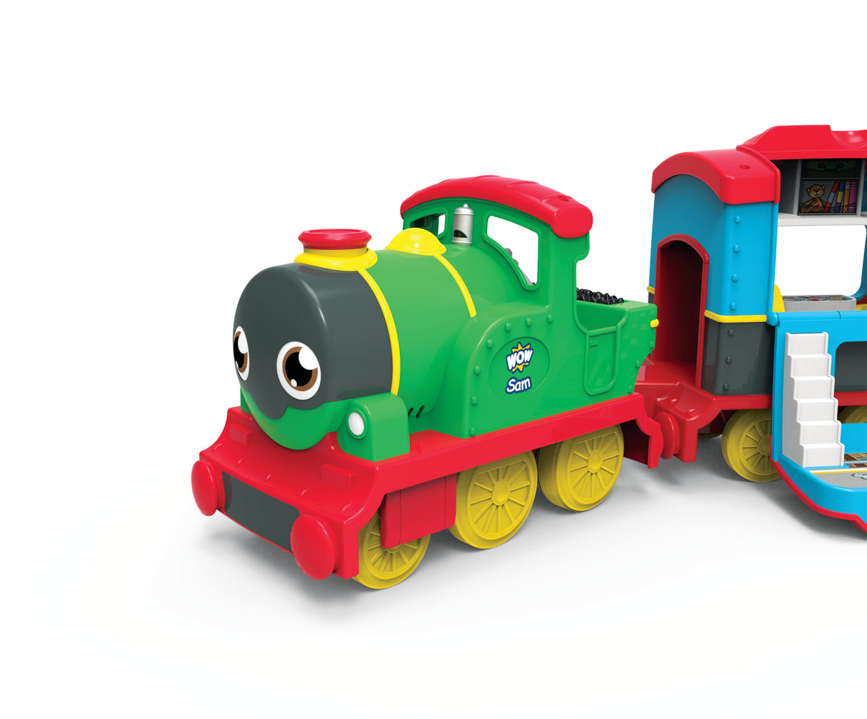 WOW Sam the Steam Train (5 Piece Play Set) Ages 1+