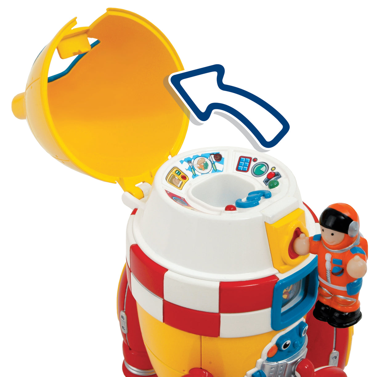 WOW Ronnie The Rocket (2 Piece Play Set) Ages 1+