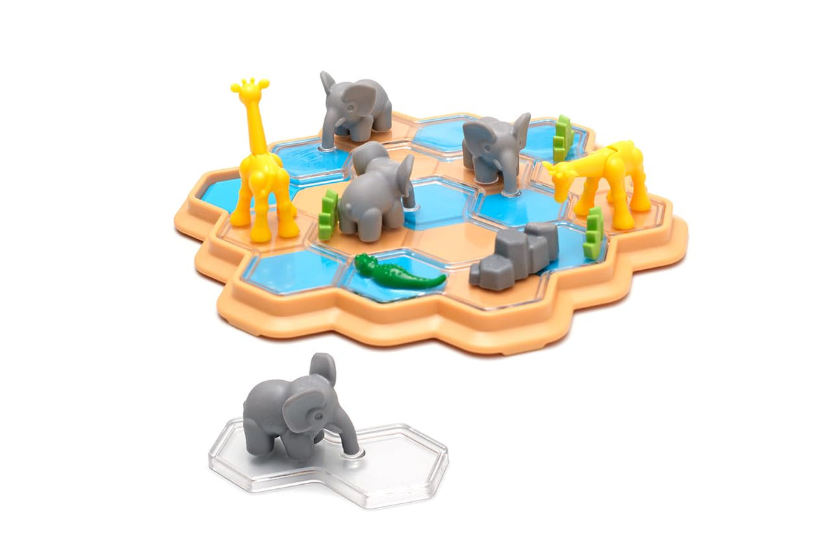 Croco Tiles - Safari Animal Tile Puzzle Game, Ages 6+