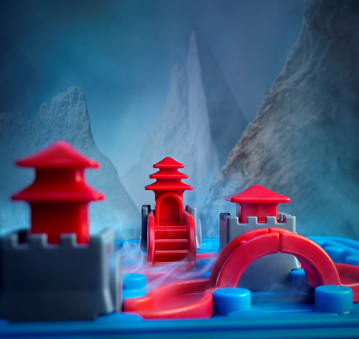 Temple Connection Path Building Puzzle Game for Ages 7+