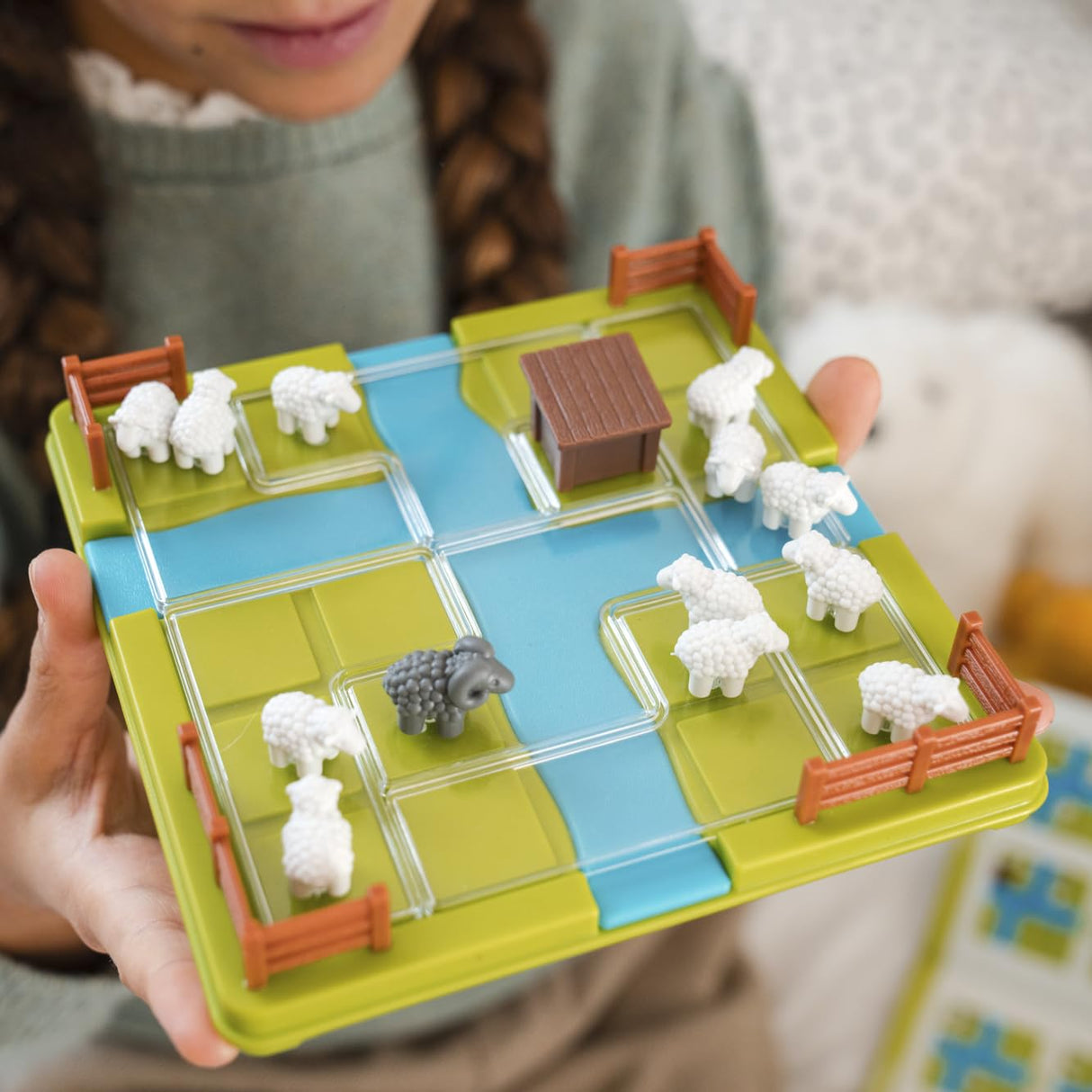 Counting Sheep Travel Logic Game with 60 Challenges for Ages 7 - Adult