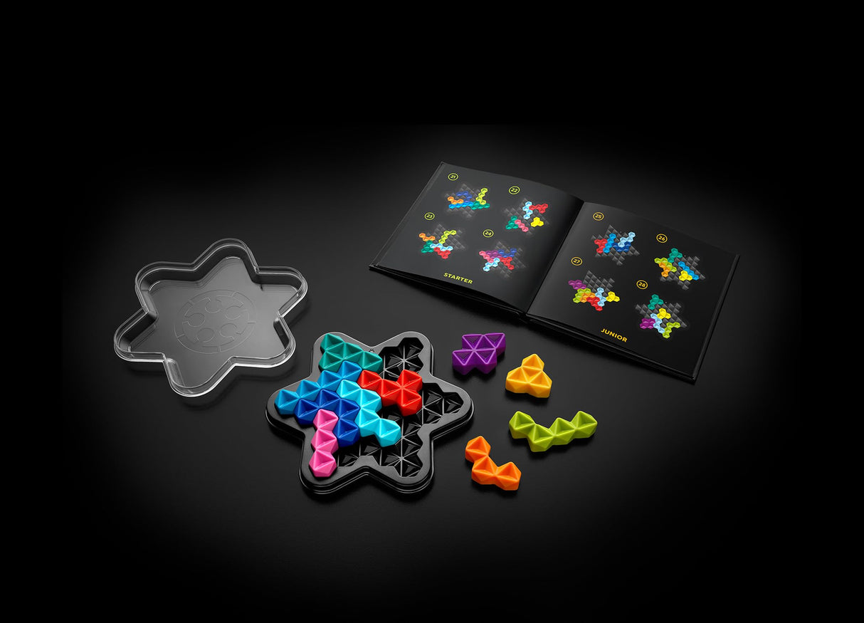 SmartGames IQ Deluxe Star — Logic Puzzle with 120 Challenges | Ages 14+