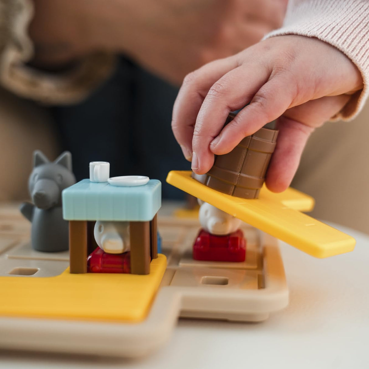 Hide and Goat Seek Preschool Puzzle Game for Ages 3-7 Featuring 48 Challenges