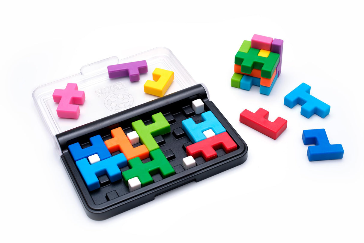 IQ Quub – 2-in-1 Travel Logic Puzzle & 3D Cube Building Game