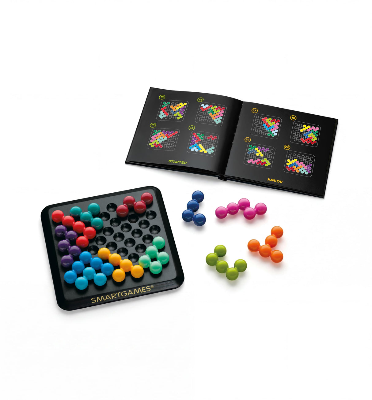 IQ Puzzler Deluxe | Wooden 2D & 3D STEM Logic Puzzle | Ages 14+