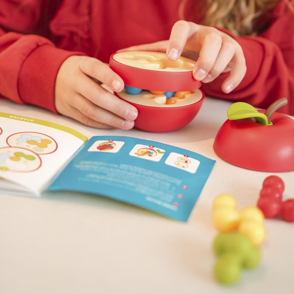 Apple Puzzler 3D Logic Game with 80 Challenges for Ages 8 - Adult.