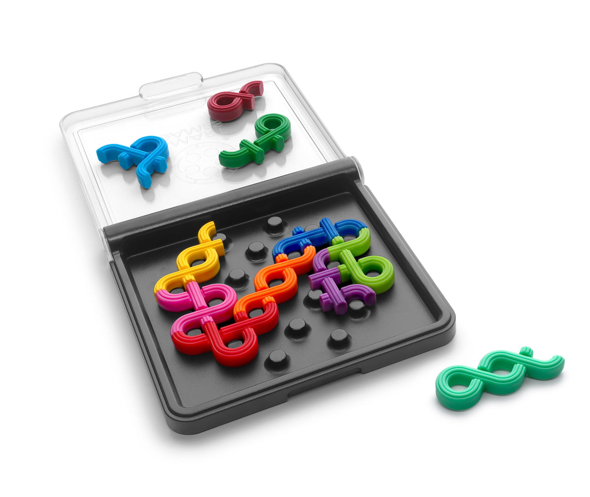 IQ Noodles - A Travel Friendly Logic Puzzle for Ages 7 - Adult with 120 Challenges and 2 Play Modes!