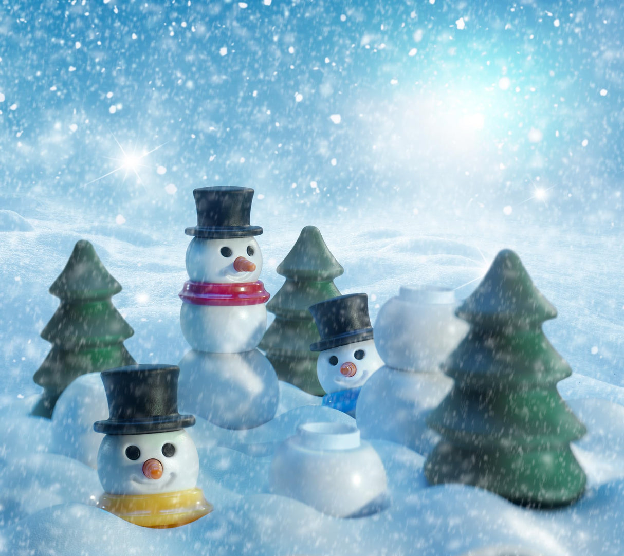 Snow Problem – Logic Puzzle Game with 80 Challenges for Ages 8 to Adult