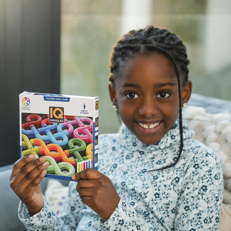 IQ Noodles - A Travel Friendly Logic Puzzle for Ages 7 - Adult with 120 Challenges and 2 Play Modes!