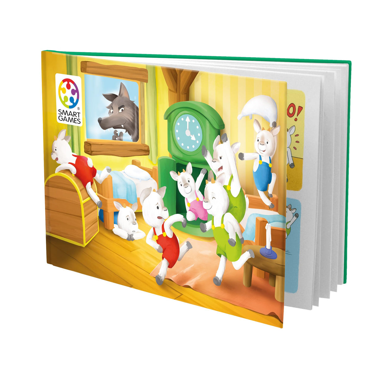 Hide and Goat Seek Preschool Puzzle Game for Ages 3-7 Featuring 48 Challenges
