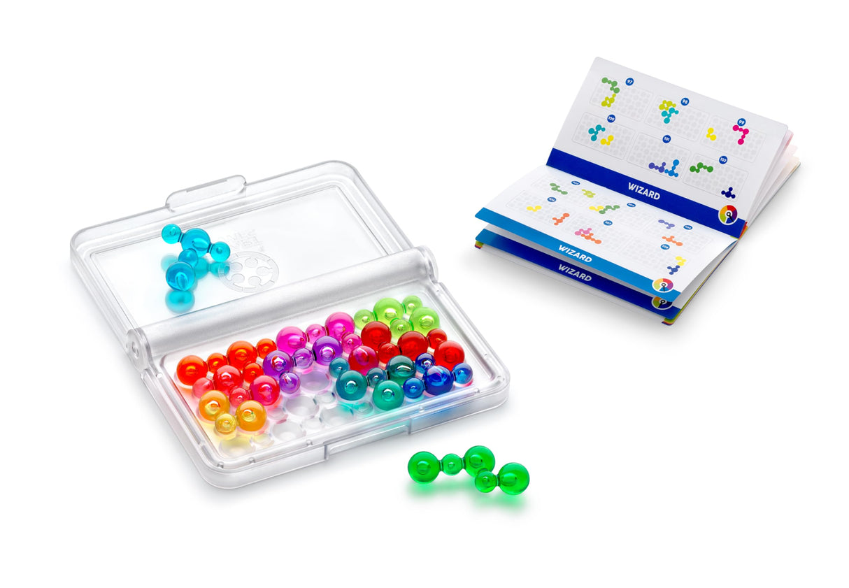 IQ Bubbles - A Colorful Logic Travel Game with 120 Challenges for Ages 7 - Adult