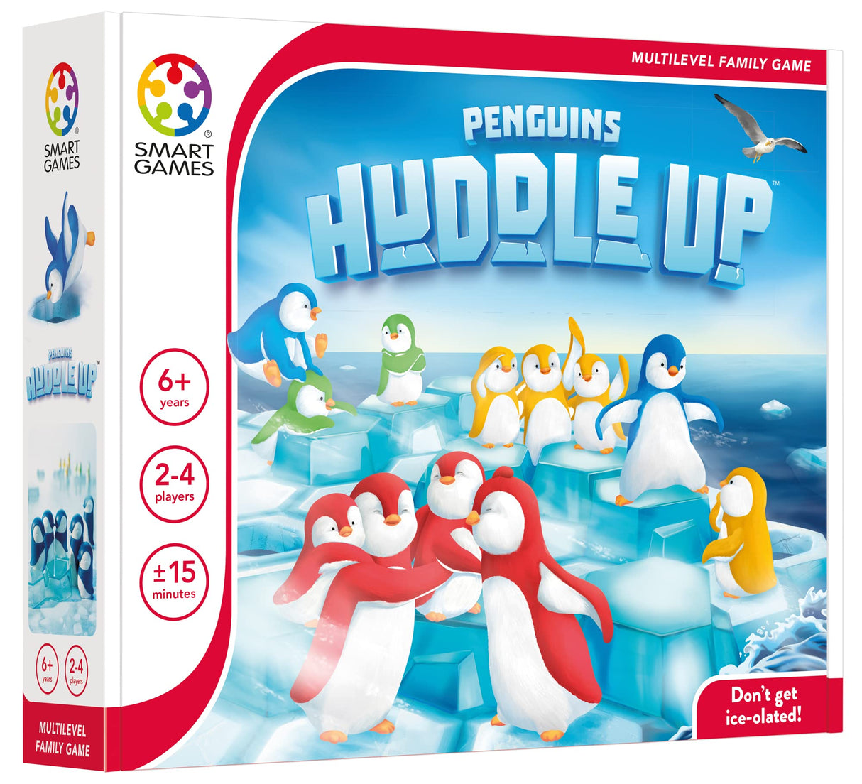 Penguins Huddle Up! Family Game for 2-4 Players Ages 6+