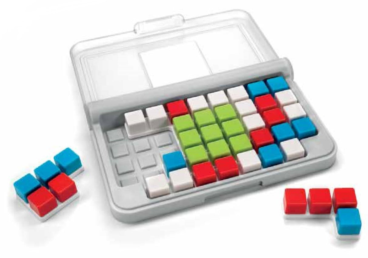 SmartGames IQ Focus Cognitive Skill-Building Travel Game with Portable Case featuring 120 Challenges for Ages 8+