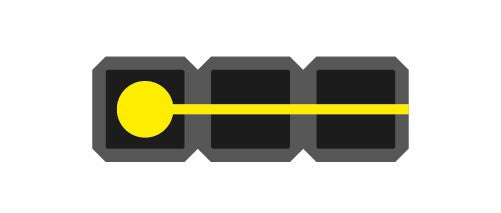 IQ Circuit - 3-Block "I" w/ Closed Circuit Straight - Replacement Part ONLY