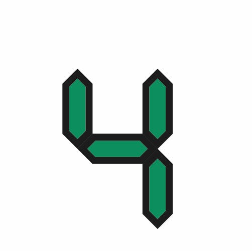 IQ Digits - # 4 Replacement Part ONLY