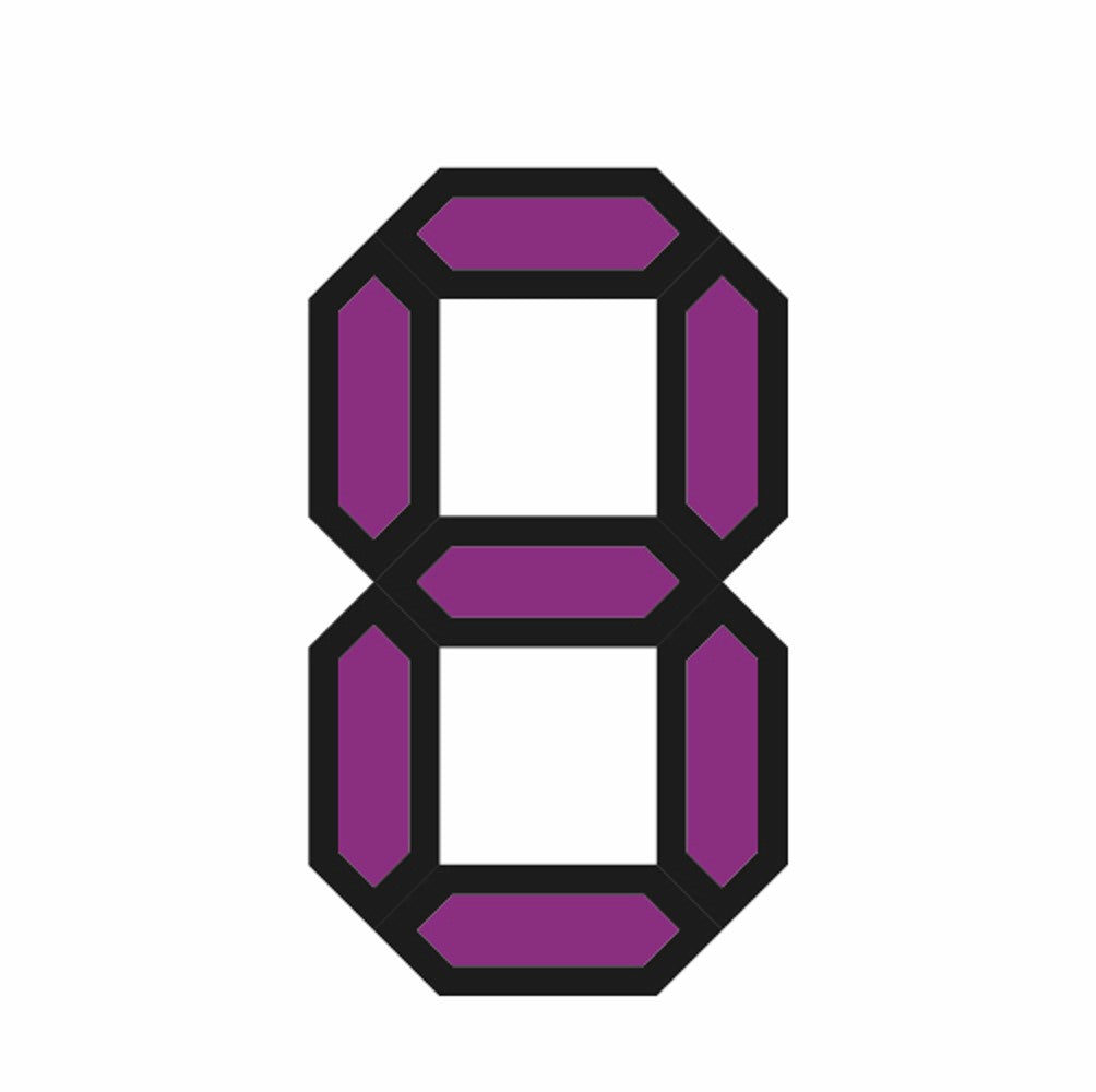 IQ Digits - # 8 Replacement Part ONLY