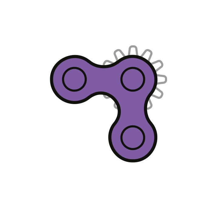 IQ Gears - Purple - Replacement Part ONLY