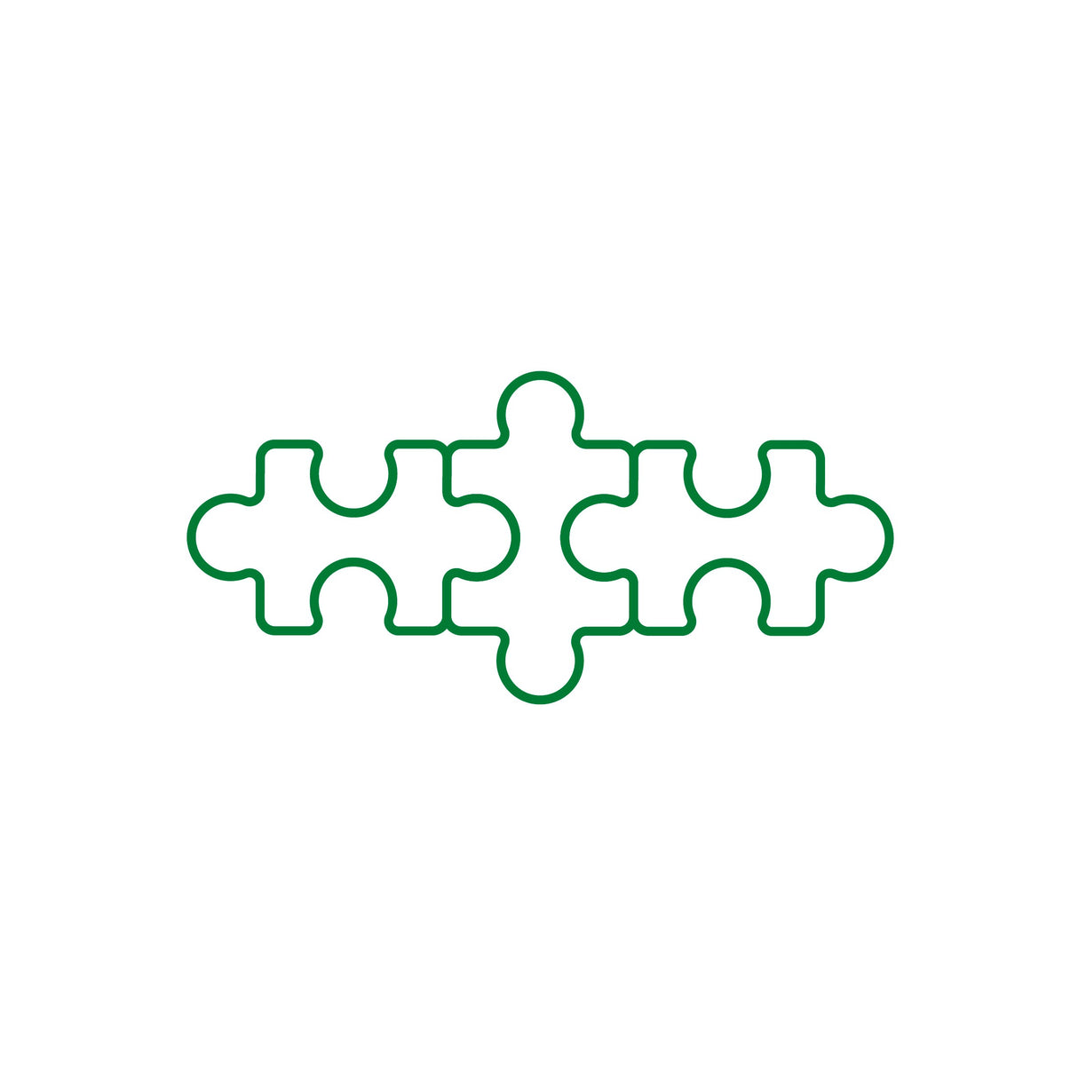 IQ Jigsaw - Green - Replacement Part ONLY