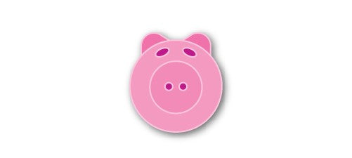 Three Little Piggies Deluxe - Pig - Replacement Part ONLY