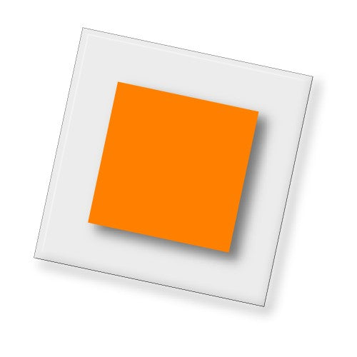 Color Code - Orange Square Tile - Replacement Part ONLY