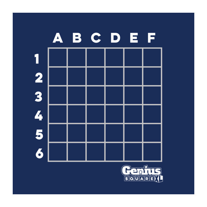 Genius Square - Blue Game Board - Replacement Part ONLY