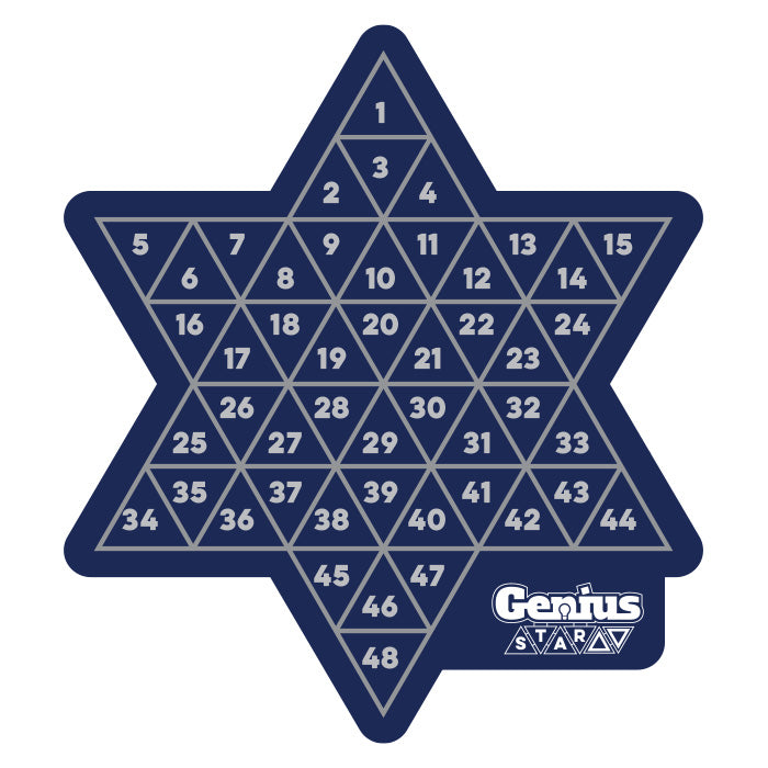 Genius Star - Blue Game Board - Replacement Part ONLY