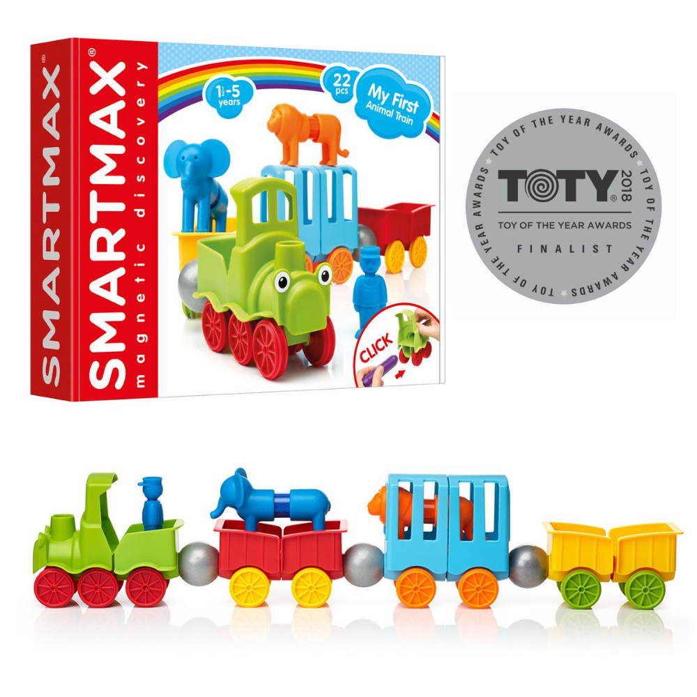 SmartMax My First Farm Tractor STEM Magnetic Discovery Play Set for Ages 1.5+
