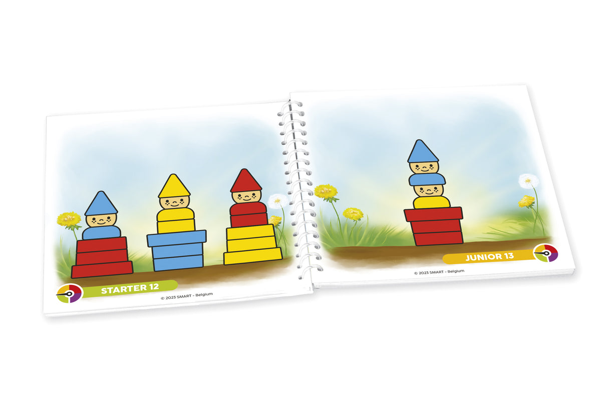 Gnome Sweet Gnome Wooden Deduction Game for Ages 3-7 with 48 Challenges