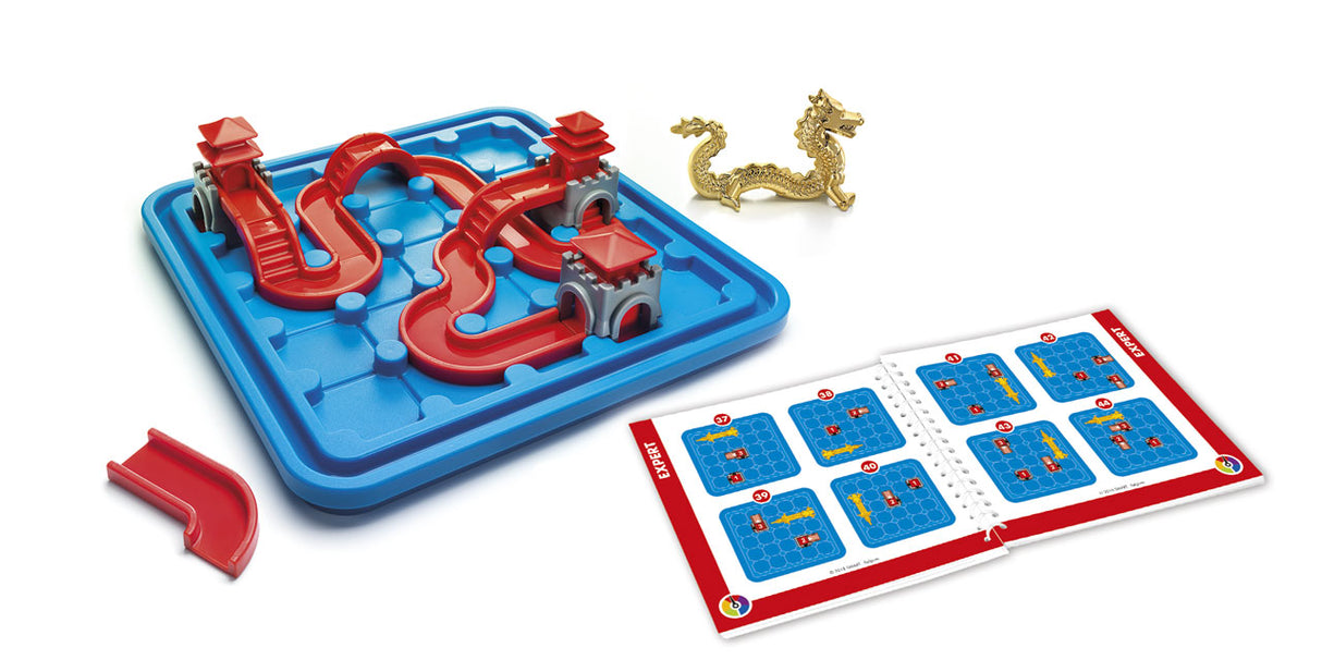 Temple Connection Path Building Puzzle Game for Ages 7+