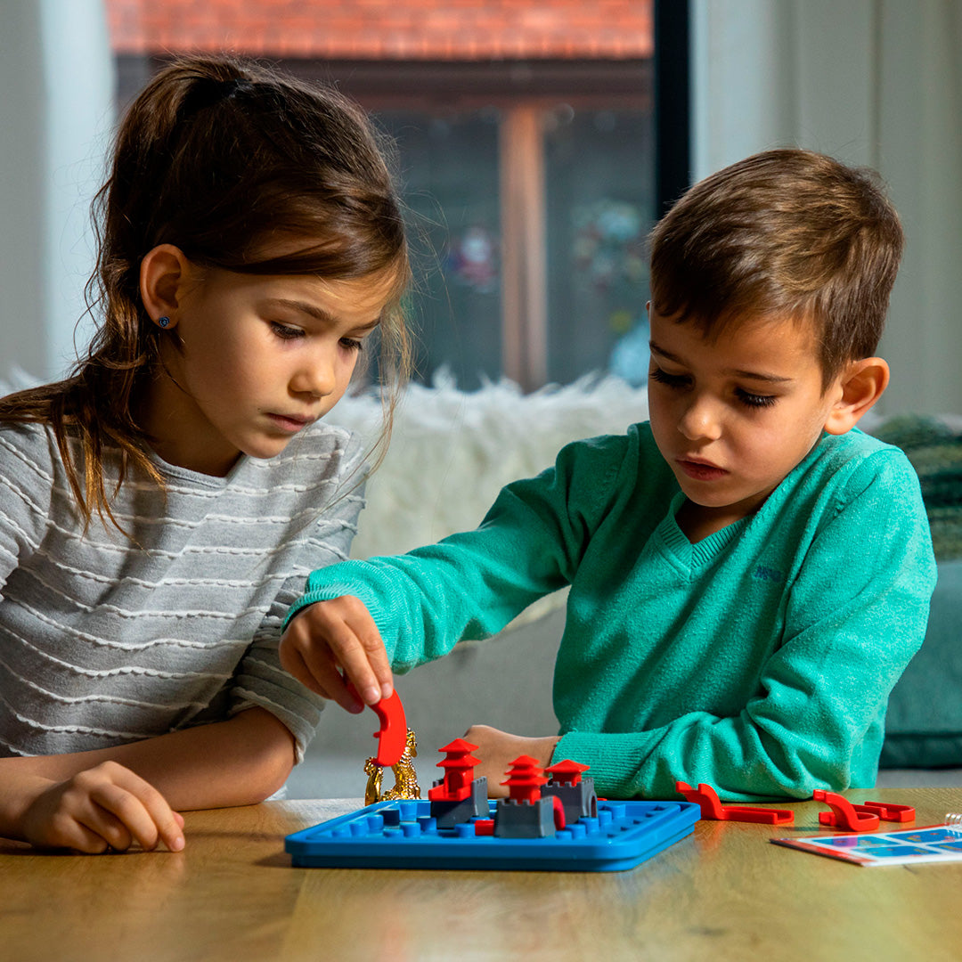 Temple Connection Path Building Puzzle Game for Ages 7+