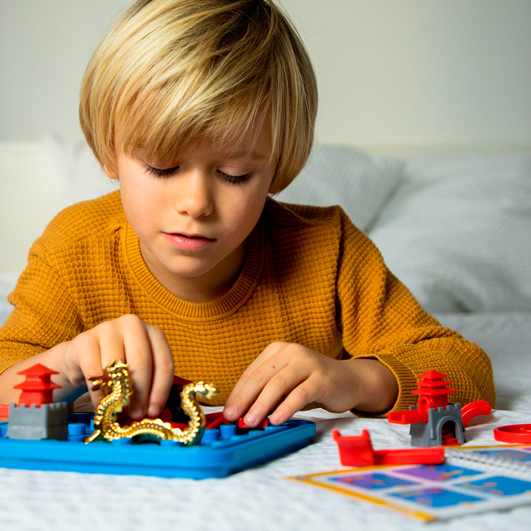 Temple Connection Path Building Puzzle Game for Ages 7+