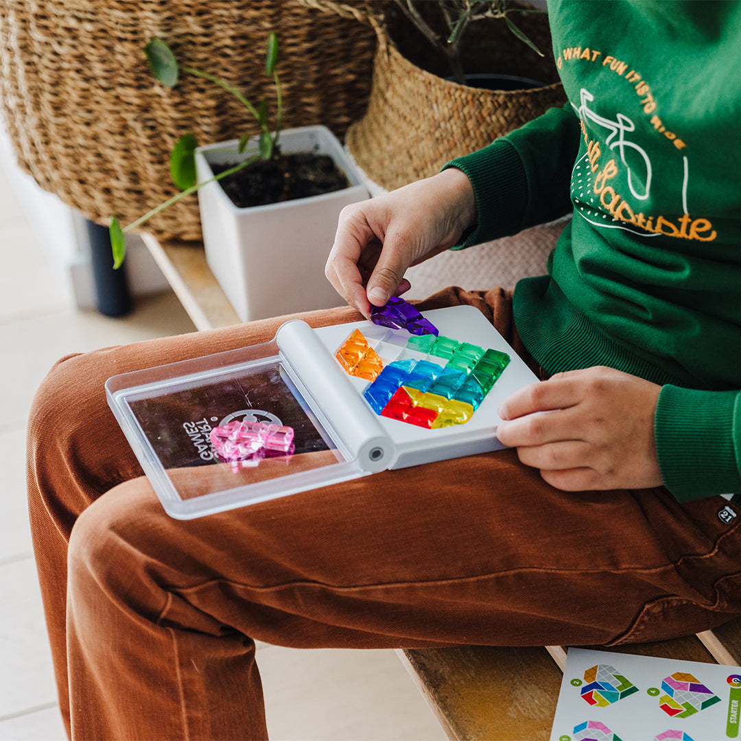 IQ Love Travel Puzzle Game with 120 Challenges for Ages 7+