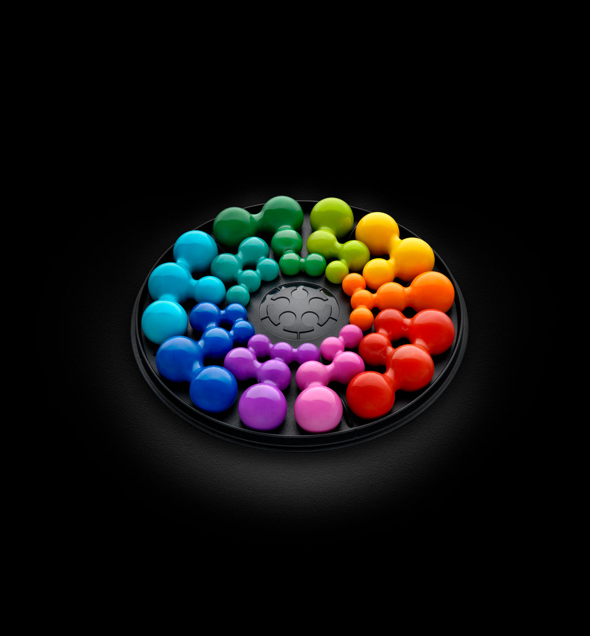 SmartGames IQ Deluxe: Circle - 120 Challenges Featuring a Deluxe Travel Case for Ages 14 - Adult