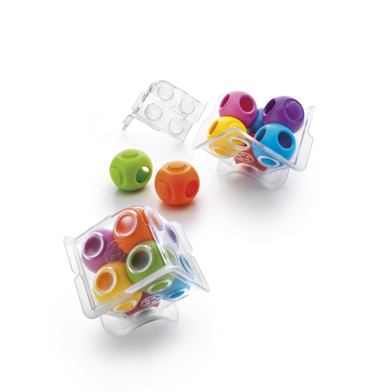 Caged Marbles 3D Logic Brainteaser Puzzle Game with 80 Challenges for Ages 10 - Adult.