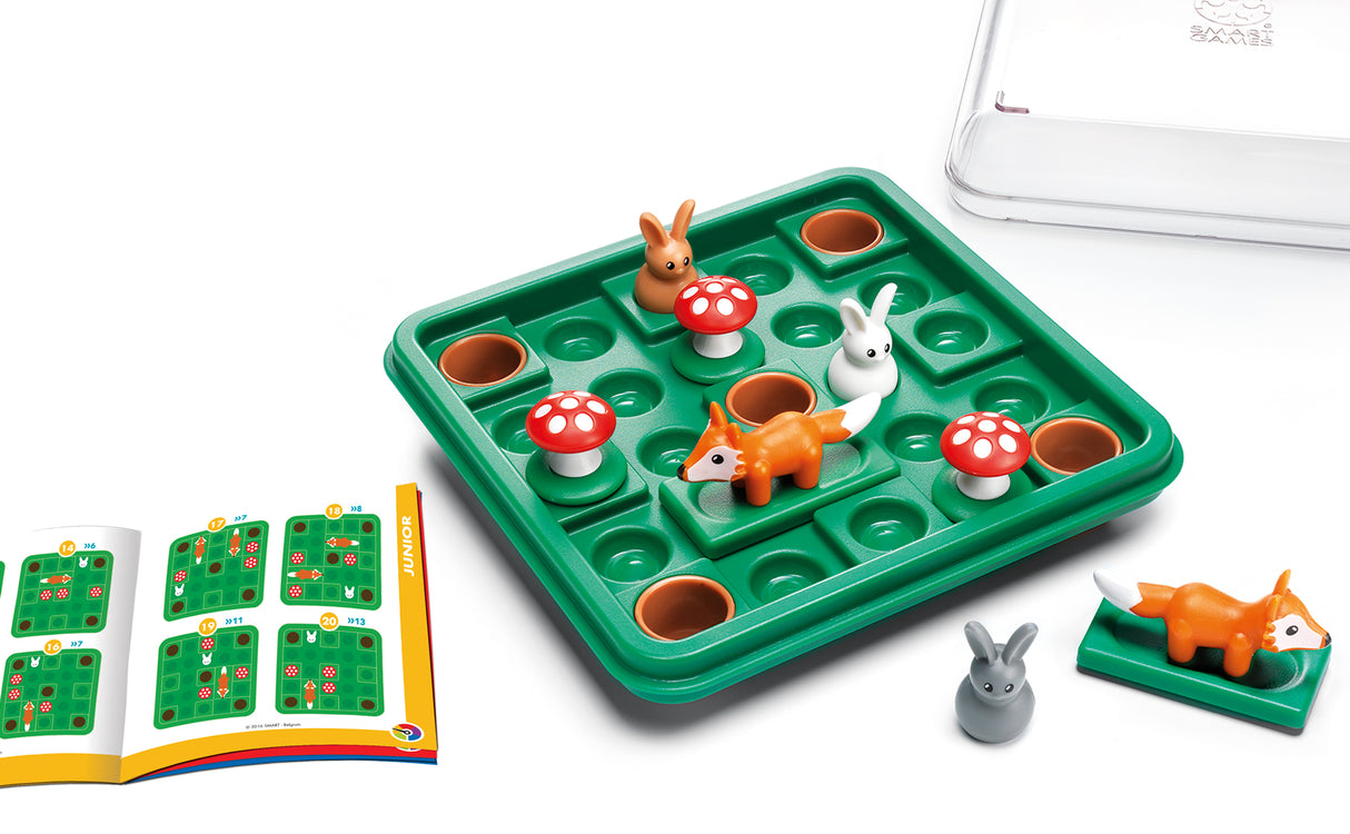Jump In' Travel Toy Sliding Board Game Puzzle for Kids and Adults Ages 7+