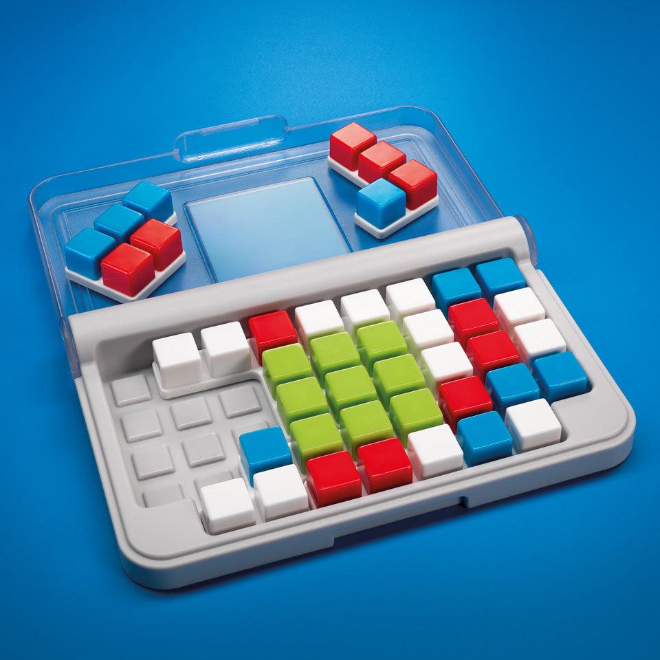 SmartGames IQ Focus Cognitive Skill-Building Travel Game with Portable Case featuring 120 Challenges for Ages 8+