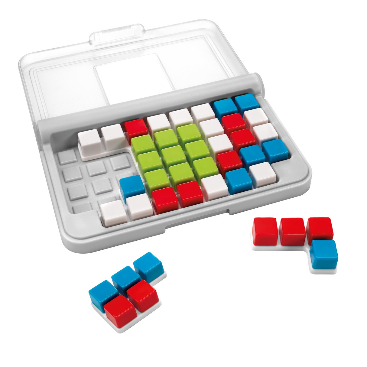 SmartGames IQ Focus Cognitive Skill-Building Travel Game with Portable Case featuring 120 Challenges for Ages 8+