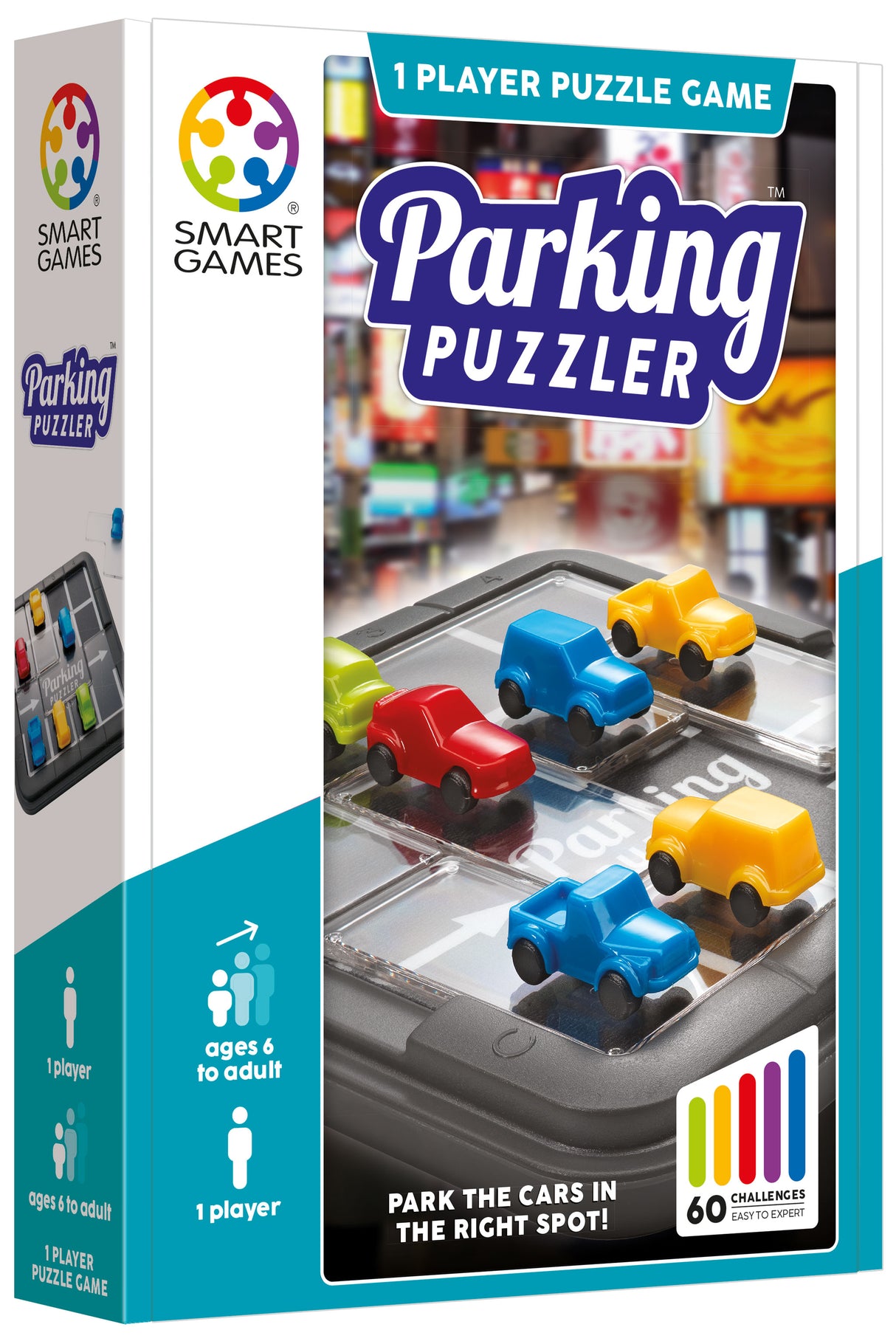 Parking Puzzler Travel Game Brain Teaser 60 Challenges Ages 7+