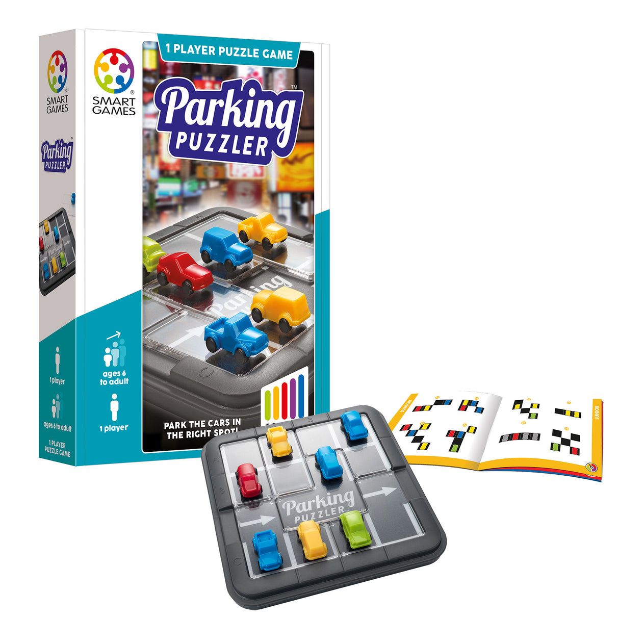 Parking Puzzler Travel Game Brain Teaser 60 Challenges Ages 7+