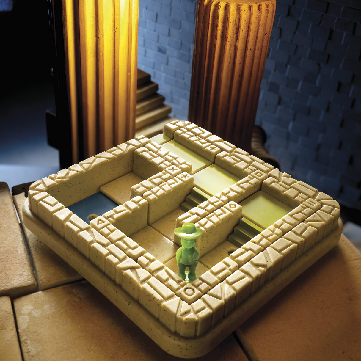 Temple Trap Sliding Puzzle Travel Game 60 Challenges Ages 7+