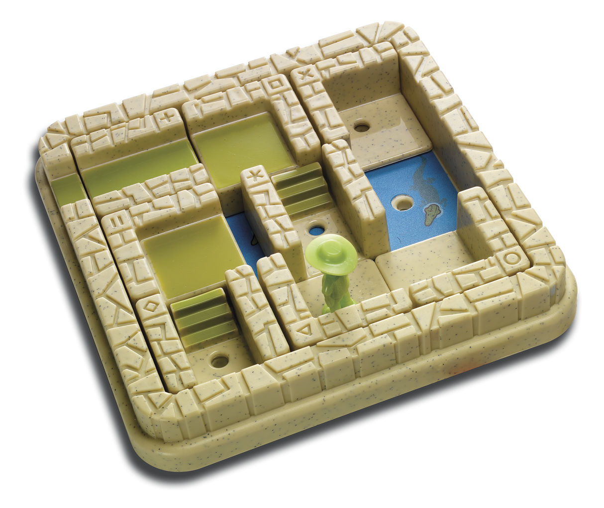 Temple Trap Sliding Puzzle Travel Game 60 Challenges Ages 7+