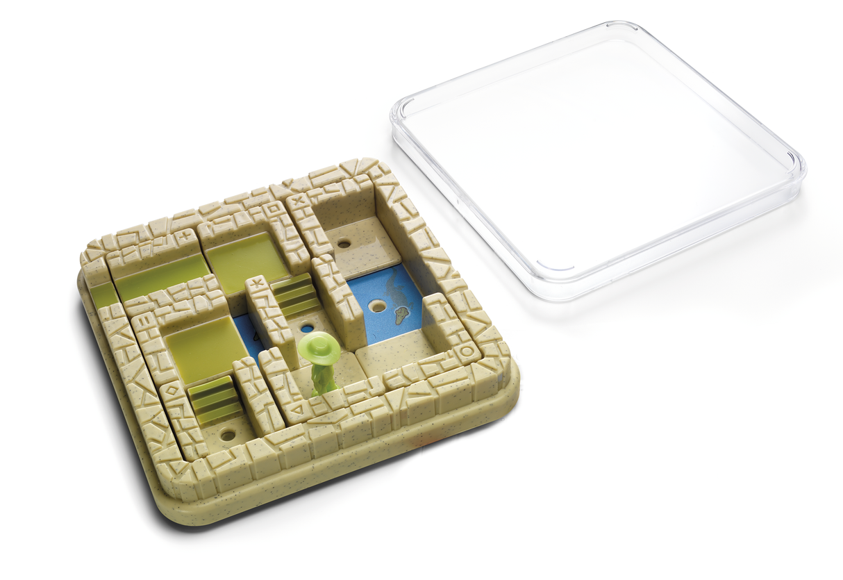 Temple Trap Sliding Puzzle Travel Game 60 Challenges Ages 7+