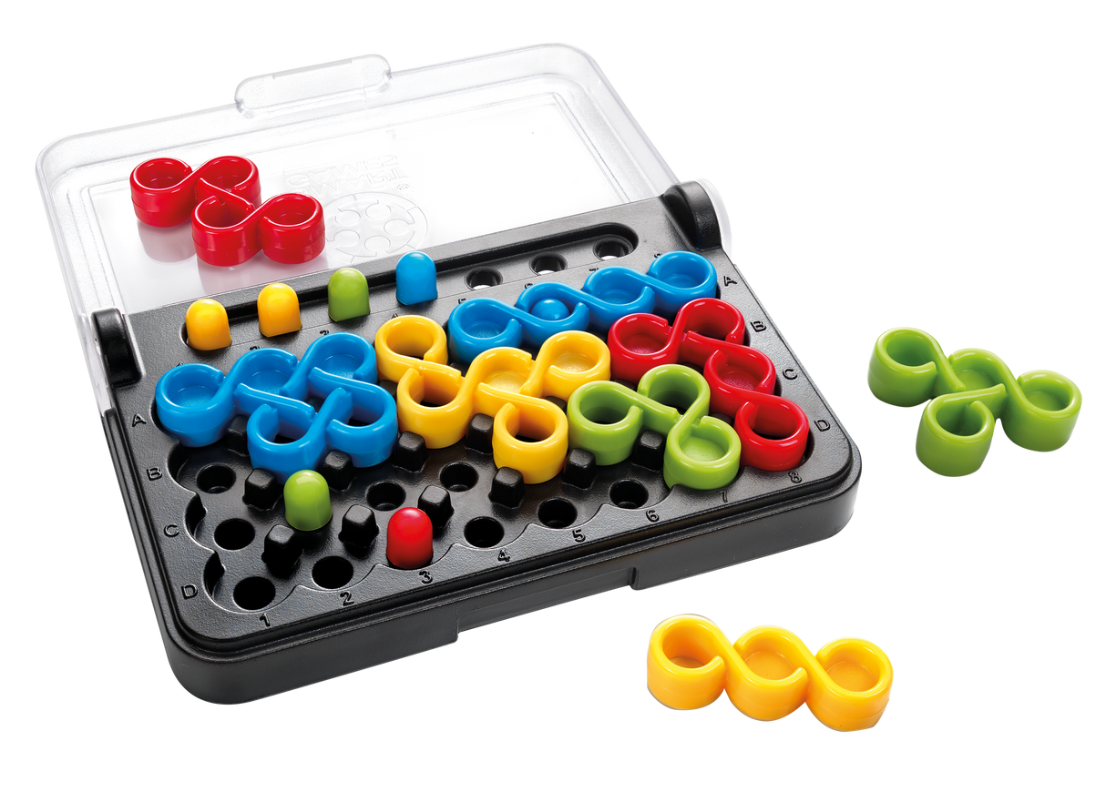 IQ Twist – Peg & Puzzle Brain Teaser with 120 Challenges | Travel Logic Game Ages 6+