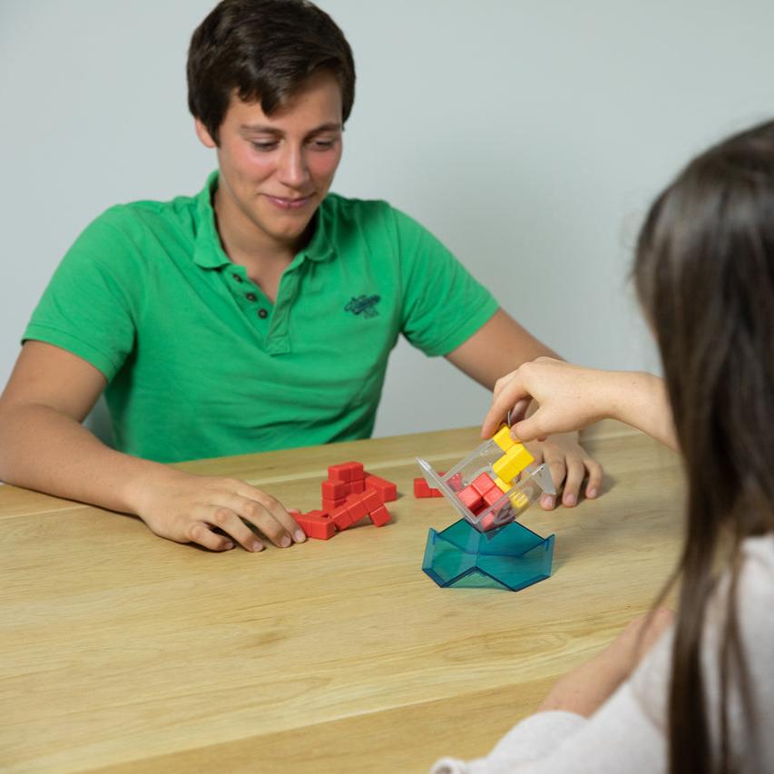 Cube Duel 2-Player 3D Strategy Game with 1-Player Mode for Ages 10+