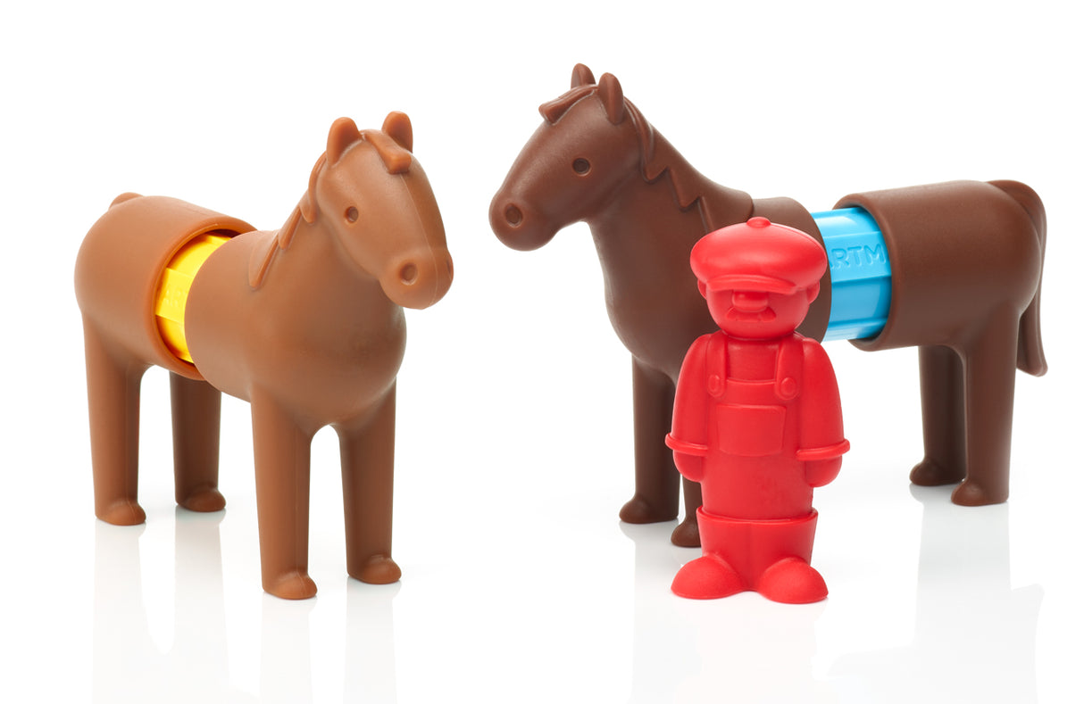 SmartMax My First Farm Tractor STEM Magnetic Discovery Play Set for Ages 1.5+